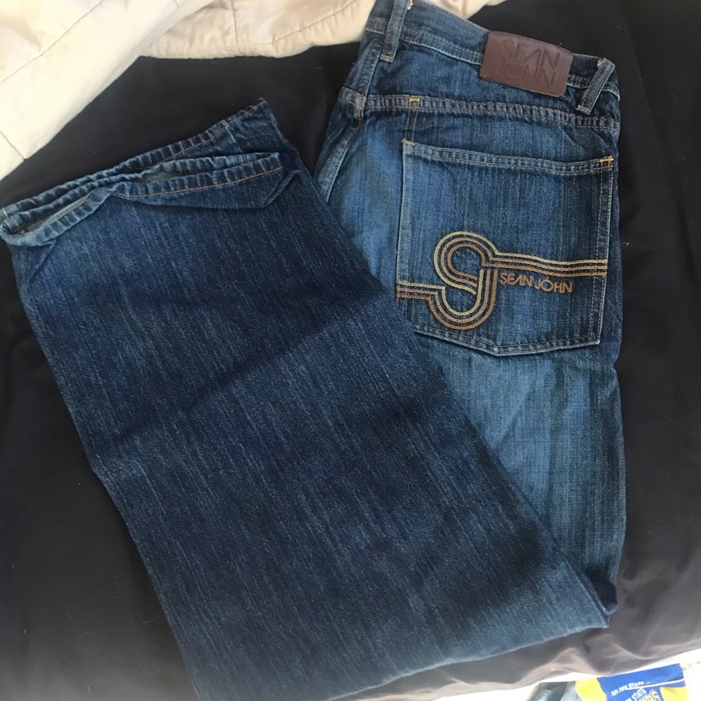 Sean John Light Fade Blue Jean Sz 32
